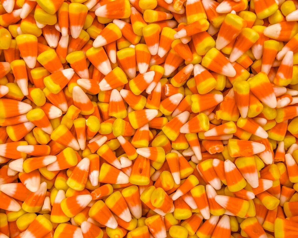 candy corn, a halloween treat in america