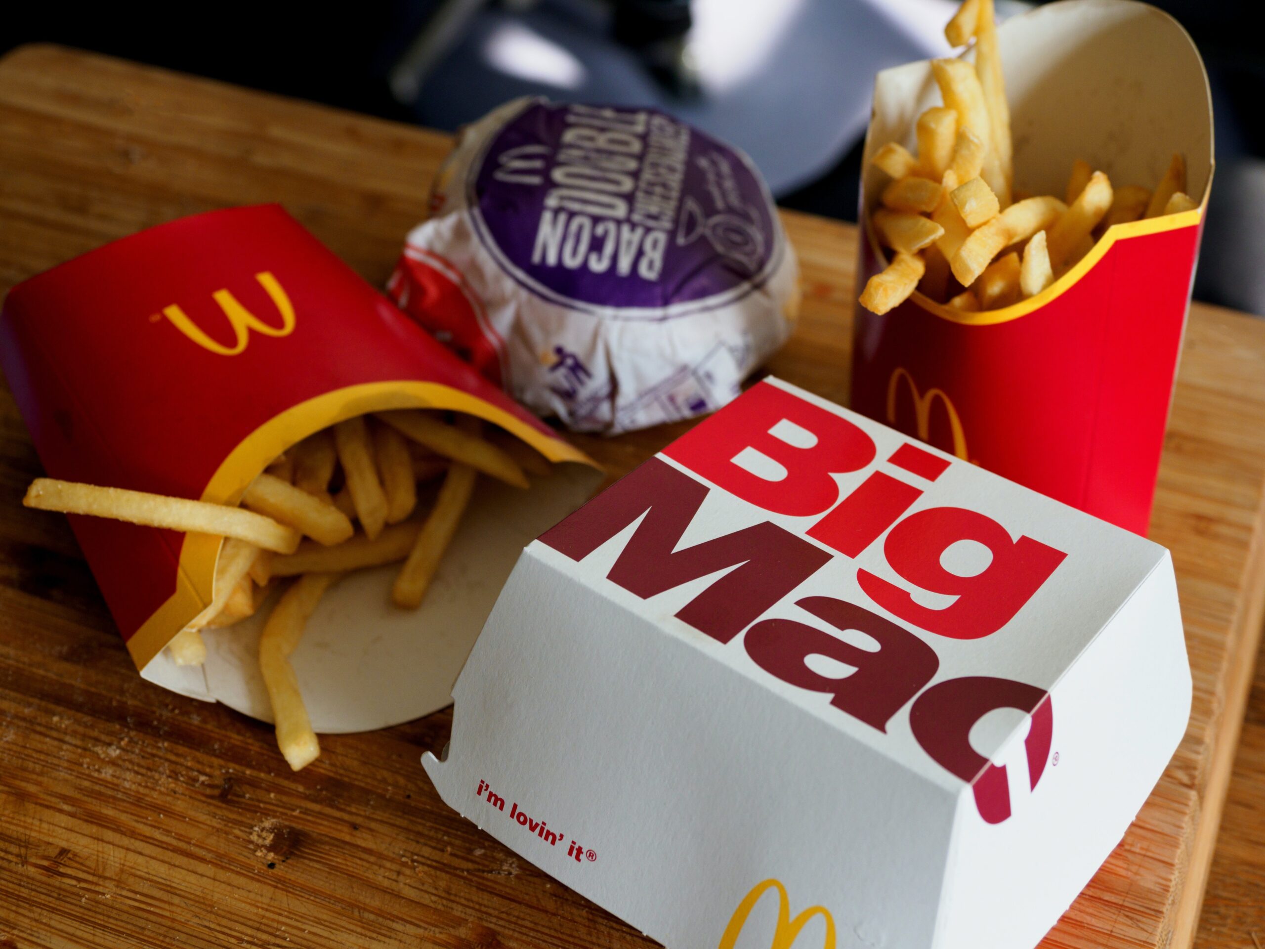 mcdonalds uk vs us big mac and fries